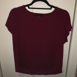 Maroon shirt